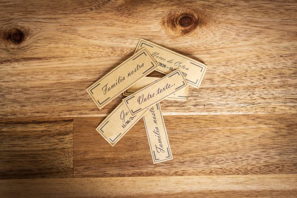 Pack noces de froment - 3 ans de mariage - Cloche en verre