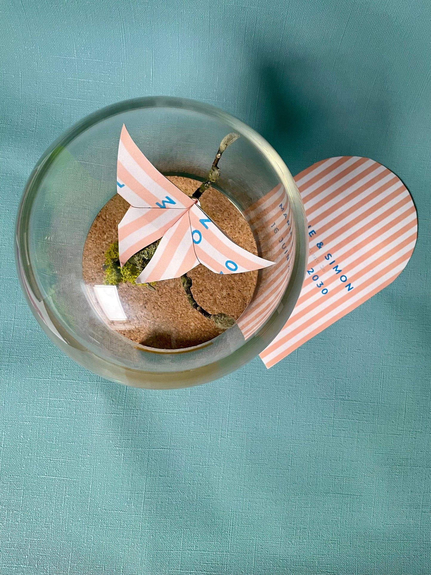 Cloche de mariage XL - cadeau personnalisé
